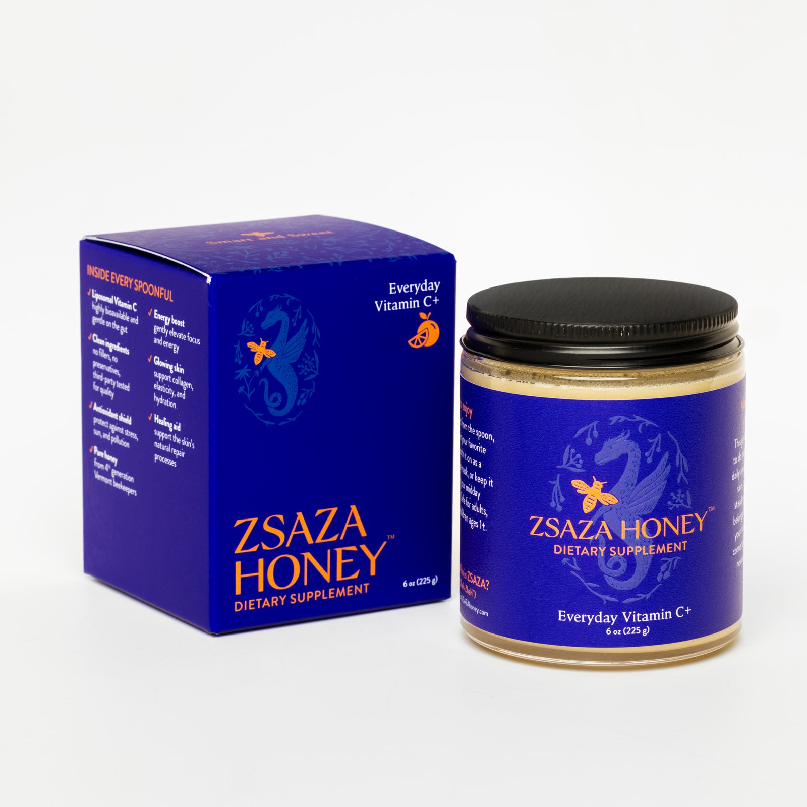 ZSAZA Honey | Clinically-Dosed Immune Support in Raw Honey